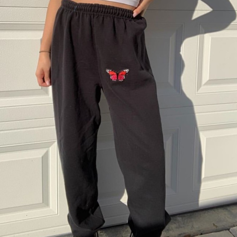 butterfly sweatpants